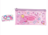 Sanrio Characters Glitter Pink Hello Kitty Pouch with zipper